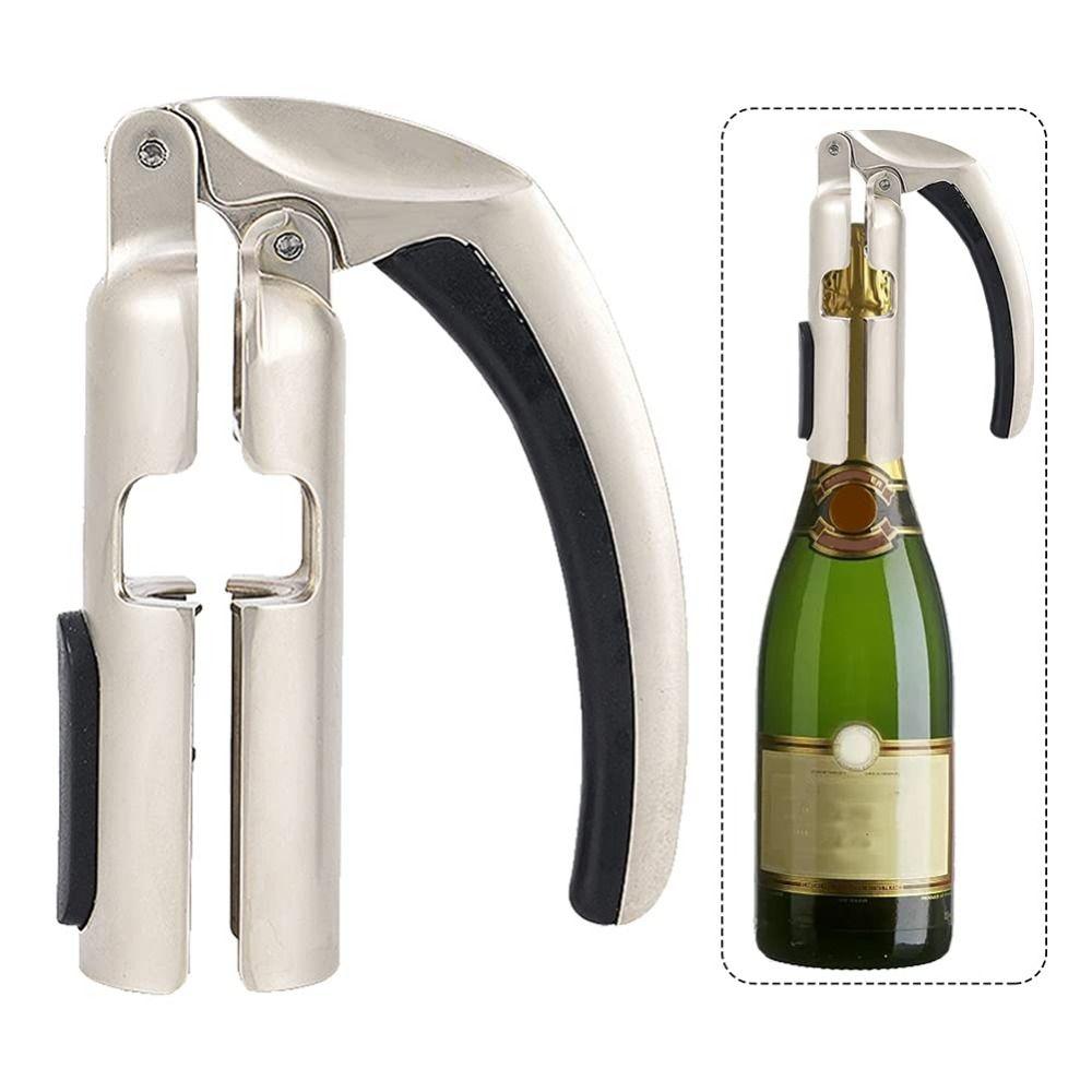 Manico Ergonomico Apribottiglie Champagne Manico Antiscivolo Togli-tappi Champagne Cucina Spumante