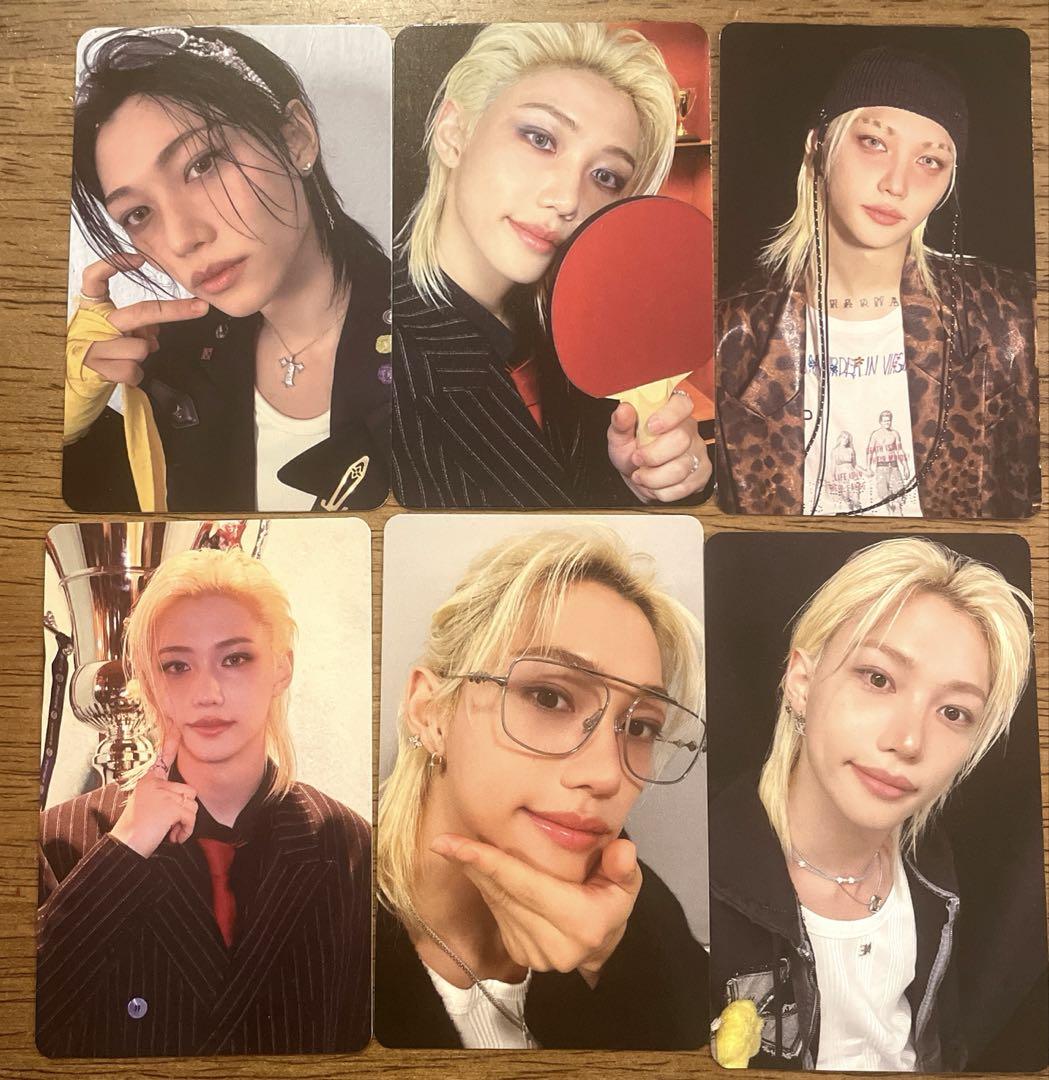 

[Б/У] Stray Kids Karma Феликс Торговые карты (Набор из 6)