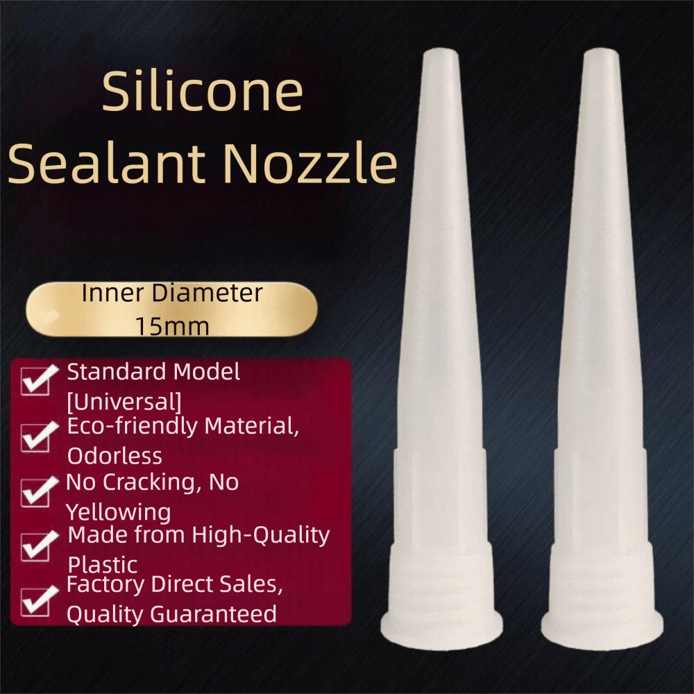 Sealant Applicator Sealant Silicone Tips Plastic Glass Glue Nozzles  Glass Glue Work