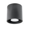 Deckenleuchte Orbis 1 Gu10 Anthrazit Alu Sollux Sl.0568