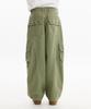 HOODHOOD Eyelet Cargo Pants Khaki