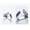 1/10 pieces Fashion Clothes Hooks Stainless Steel Hangings Single Hooks Top Mounted Hooks  Hotel