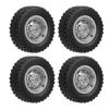 4PCS RC Car Wheel Tire Original Rubber and Plastic RC Toy Car Tyre for MN78 RC Cars 112
