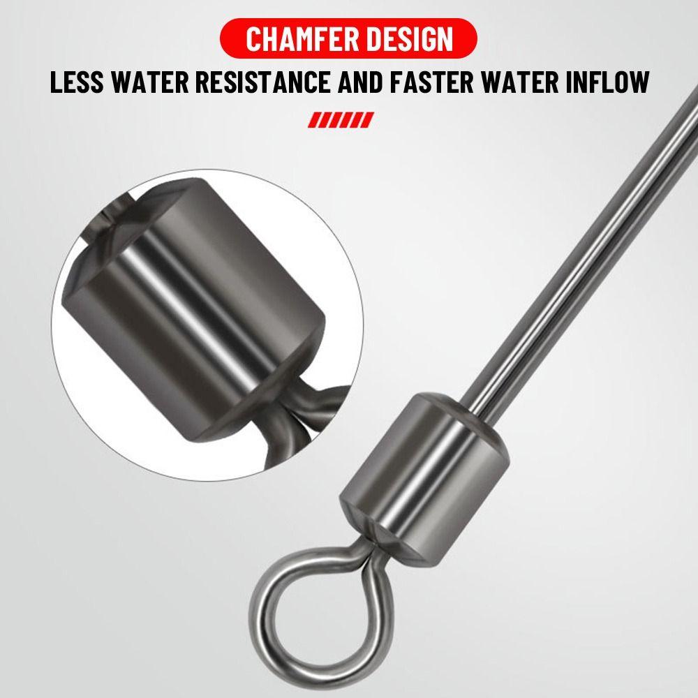 Portable Sinker Lock Stopper Punch Tokyo Rig Kit Swivels Fishing Tools Set Carp Terminal Tackle