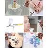 Dual Action Mini Airbrush 0.3mm Feed Spray Torch  For Body Painting Model Painting Nail Tool