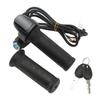 LCD Panel Throttle Grip, Button Operated High Precision Heavy Duty Electric Scooter Twist Throttle Grip Easy Installation (36V)