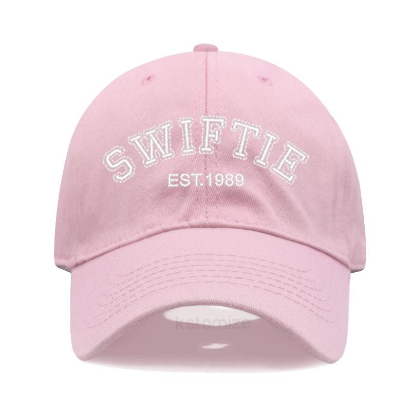 Swiftie 1989 Embroidery Baseball Cap For Men Women Unisex Washed Cotton Dad Hat Sun Hat Gift Fans Outdoor Sports Dropshipping