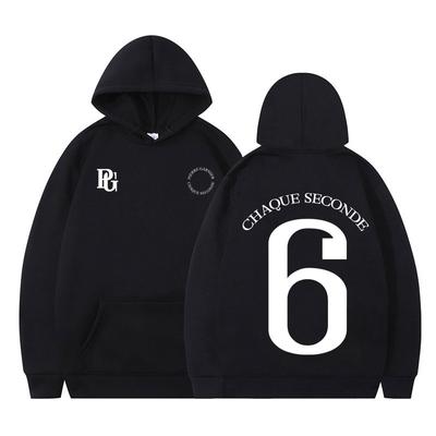 Piosenkarz Pierre Garnier Każda Sekunda Album Trasa 2025 Merch Bluzy Hip Hop Bluzy Męska Odzież Y2k Luźny Casualowy Pulower