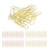 20 Pcs Pen Clip Metal Strong Clamping Force Anti Lost Paper Clip Pencil Holder for School Office