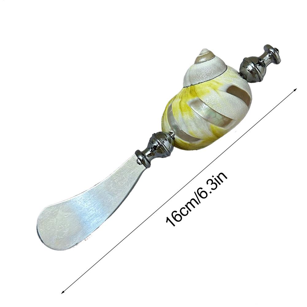 

NEW Luxury Natural Conch Shell Dessert Fork, Stainless Steel Flatware, Spoon, Kitchen Utensils Set, Home Tableware