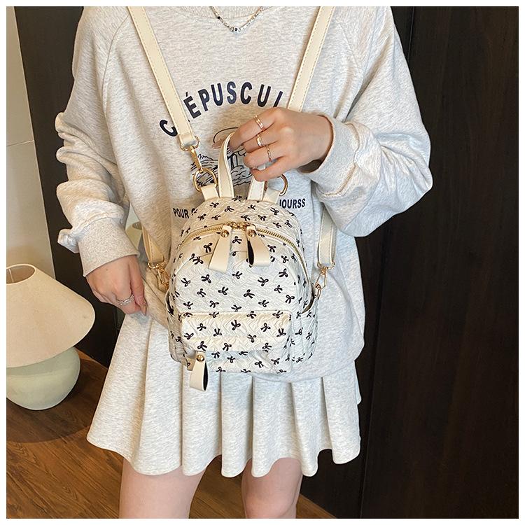 2025 Mládež Malý Sladký Batoh Cestovní Taška Středoškolská Studentská Taška Trend Dámský Batoh Literatura a Umění