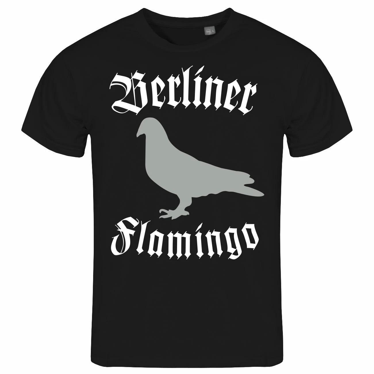 Men s T-Shirt Berlin Flamingo S to XXL Dove Funny Fun Fun Irony 4XL
