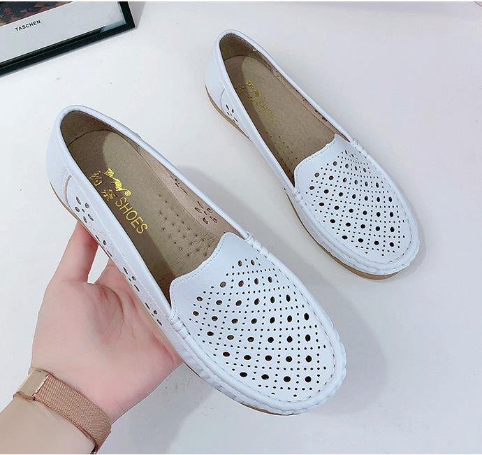 Fashion Summer New Fashion Round Toe Nurse Shoes Soft Sole Non-slip Sandals Flat Shoes Breathable Casual Sports Women's Shoes