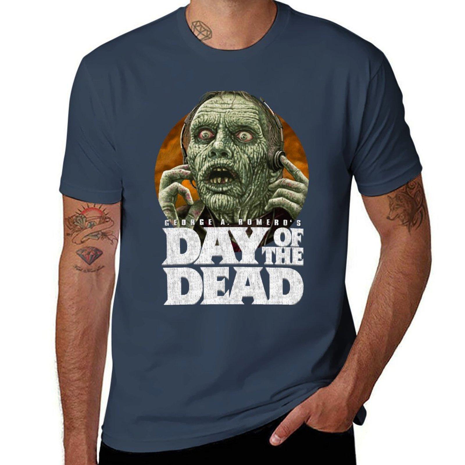 Day Dead George Romero Of Bub The TShirt Casual All Match Short Sleeve TShirt S