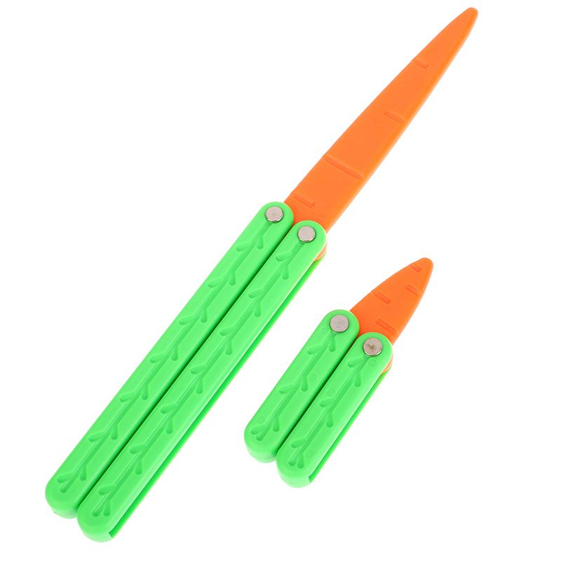 3D Printing Gravity Radish Knife Mini Carrot Model Push Card Decompressionn Toy Student Prize Children'S Cognitive Toys