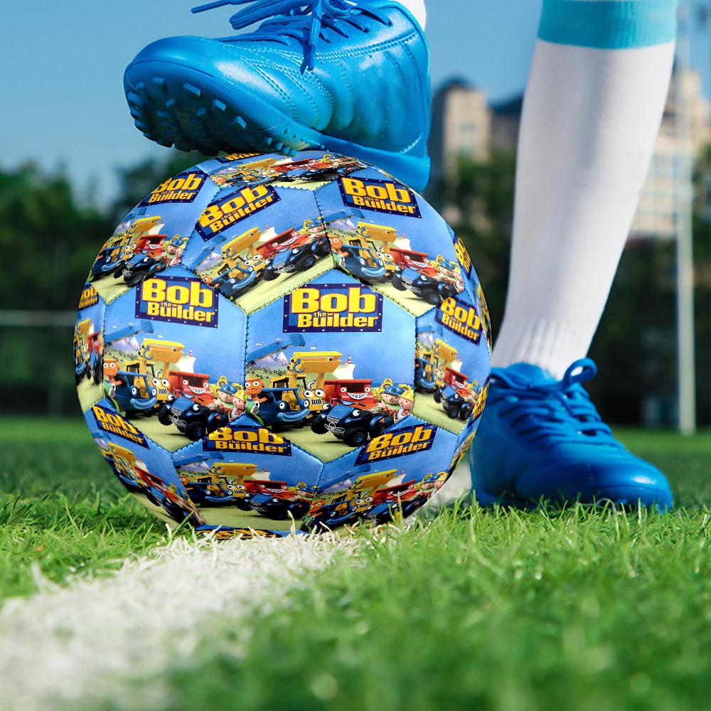 Bob der Baumeister Thema Größe 5 Fußball, Geeignet für Spiele drinnen und draußen, ein Geschenk für jeden geeignet.