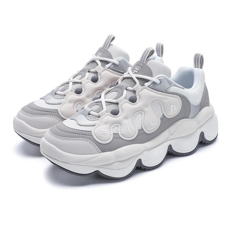 FILA PEASE Height Increasing Low top Casual Shoes Women's Dolphin Gray F12W541114FPB