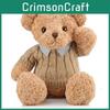 Plush Teddy Bear Toy Stuffed Animal With Pp Cotton Filling Kids Room Doll Decor