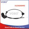 1/3PCS 51238208442 51238208630 51238218859 Engine Hood Release Bowden Cable for BMW E46 320I 323I 98-05