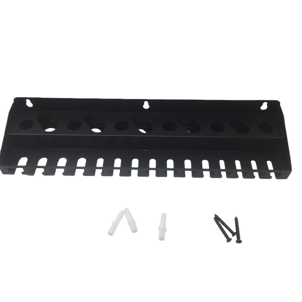 Tool Holder Wall-Mounted Clamp Storage Rack Suitable Workshops Sheds Garages Multifunctional Tool Organization