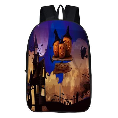 Halloween Gift Schoolbag Cartoon Backpack Student Backpack Wear-Resistant