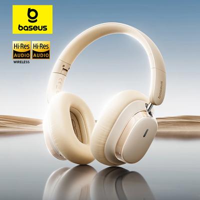 Bezdrátová sluchátka Baseus Bowie H1s Bluetooth 5.4 Potlačení hluku 46dB Náhlavní souprava Over-Ear Hi-Res Prostorový zvuk Sluchátka 120H Výdrž