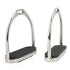 1 Pair Stainless Steel Horse Riding Stirrups Anti Skid Horse Pedal Super Lightweight Equestrian
