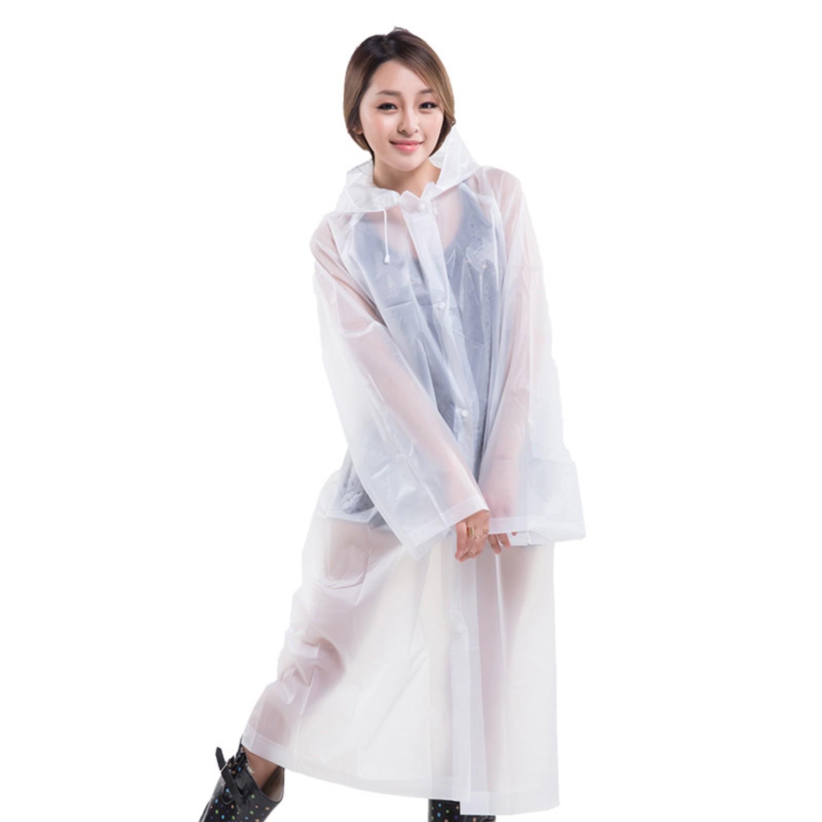 

Туристичний захисний дощовик Модний дорослий чоловічий та жіночий товстий дощовик з ЕВА One Size