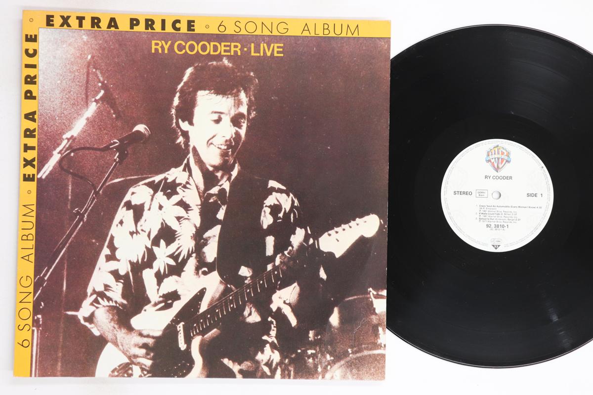 

LP Record RY COODER - Live 9238101 WARNER BROS 1982 Europe Rock Used