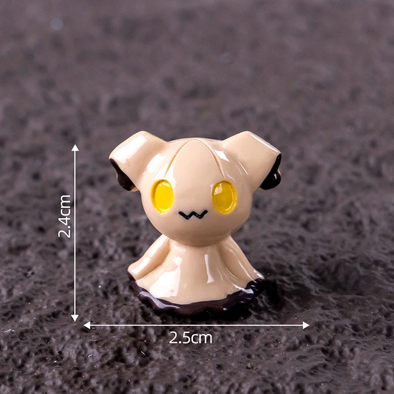 Halloween Micro Landscape Decoration Miniature Figurines Cartoon Resin Small Ornaments Crafts Cute Pumpkin Ghost Decoration