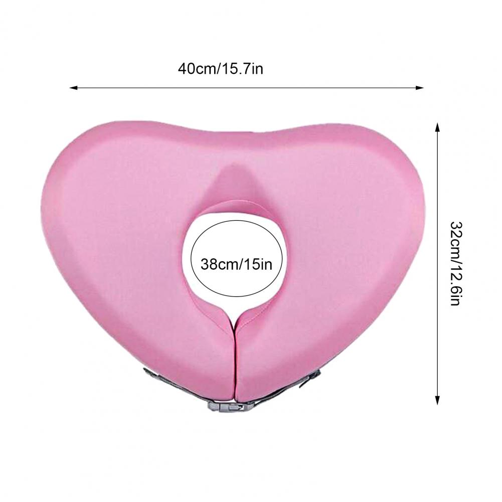 40*32cm Plovací límec pro dospělé pro podporu hlavy a krku ve tvaru srdce Plovoucí límec do bazénu pro teenagery a dospělé