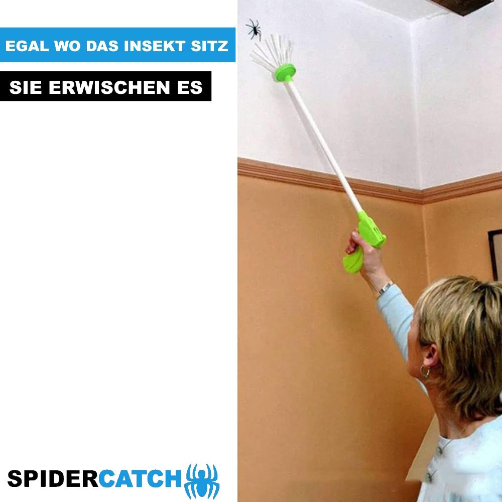 SPIDERCATCH Edderkoppfanger Edderkoppgriper Insektfanger Gripeklype ekstra lang