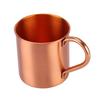 Neue High-end-420ML Reinem Kupfer Becher Moscow Mule Becher Kupfer 16 Trinken Solide Oz Becher Tassen-zylinder-Förmigen Kalten Tasse Bier Cocktail T7P5