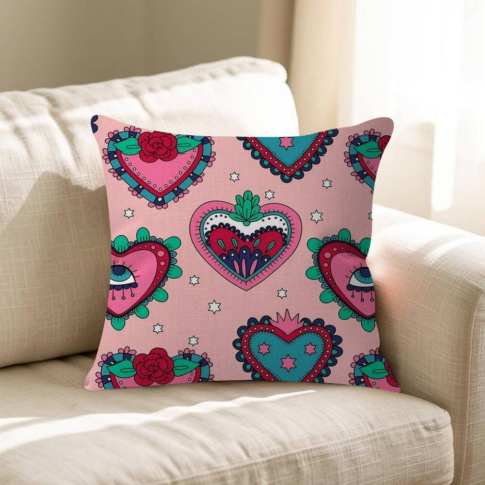 

Funny Lucky Evil Eye Personalized Picture Text Home Decorative Pillows Household Gifts 45x45cm 30x30 cm