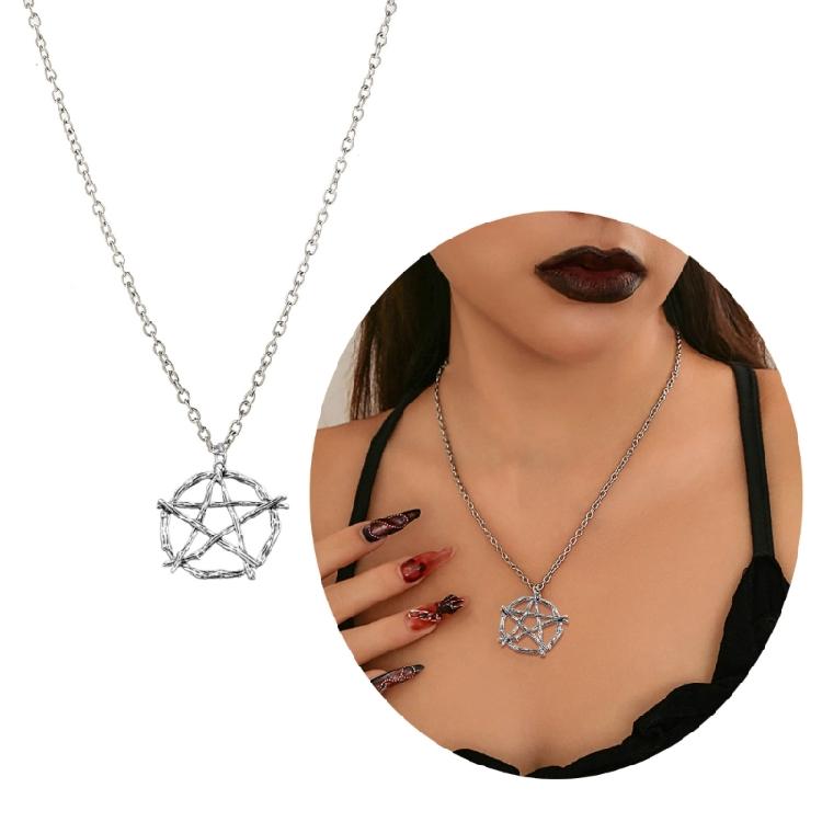 Jewelry Party Geometric Star Necklace Daily Wear Jewelry Punk Hip Hop Choker