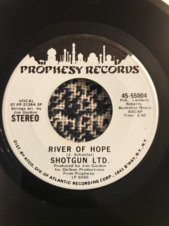 

7inch Record SHOTGUN LTD. - River Of Hope 4555004 Prophesy Record US Rock Used