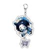 Anime Identity V Acrylic Keychain Couple Cartoon Key Ring Bag Pendant Accessories Birthday Gifts