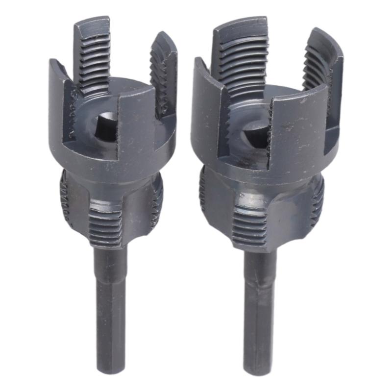 Hochfeste Gewindeschneidkluppe für 1/2 und 3/4 Zoll Rohre mit schneller Innen-/Außenumschaltung und reibungslosem Betrieb