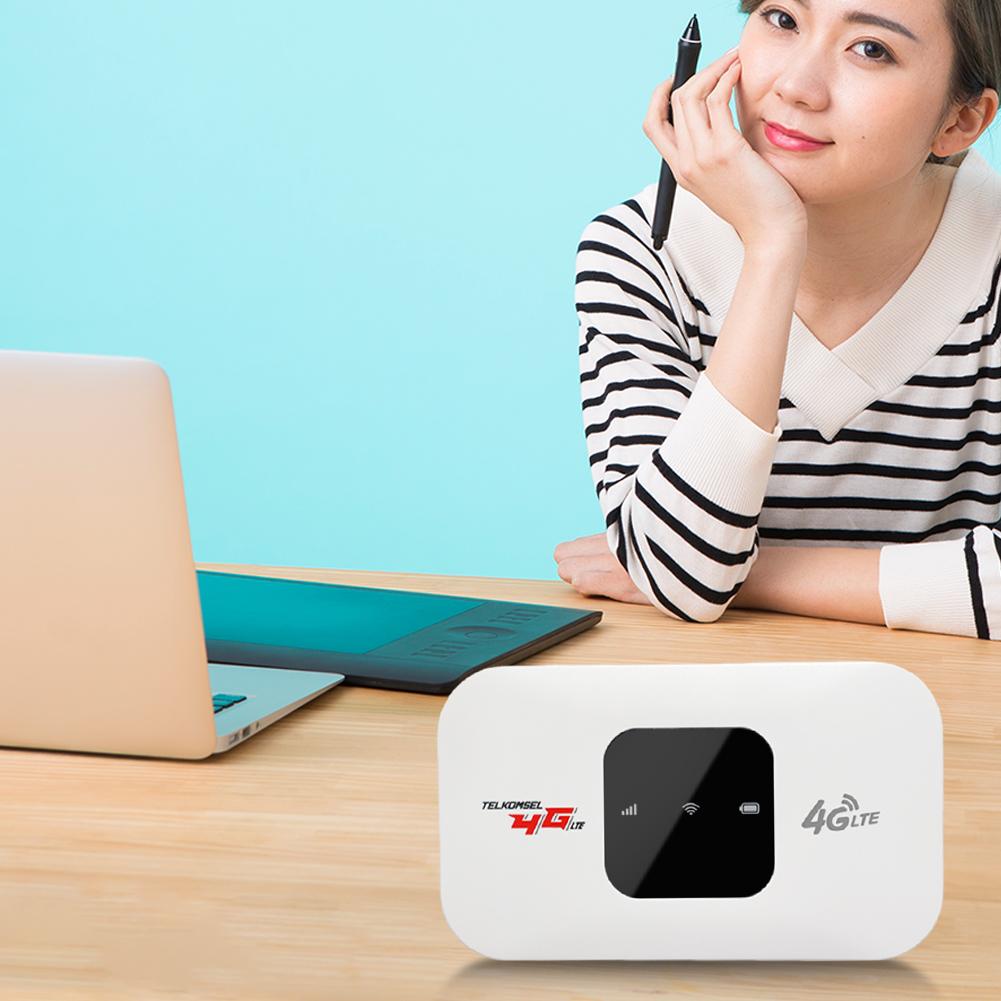 

4G LTE Pocket Mobile Hotspot 2100mAh 150Mbps Portable WiFi Hotspot Support 8 To 10 Users with SIM Card Slot Hotspot WiFi Device China Mainland