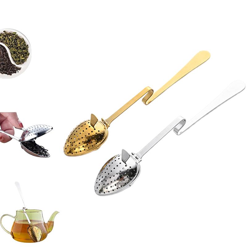 Nerezové sítko na čaj Sítko na sypaný čaj Infuzér Síťové sítko Vaření čaje Kuchyňské doplňky