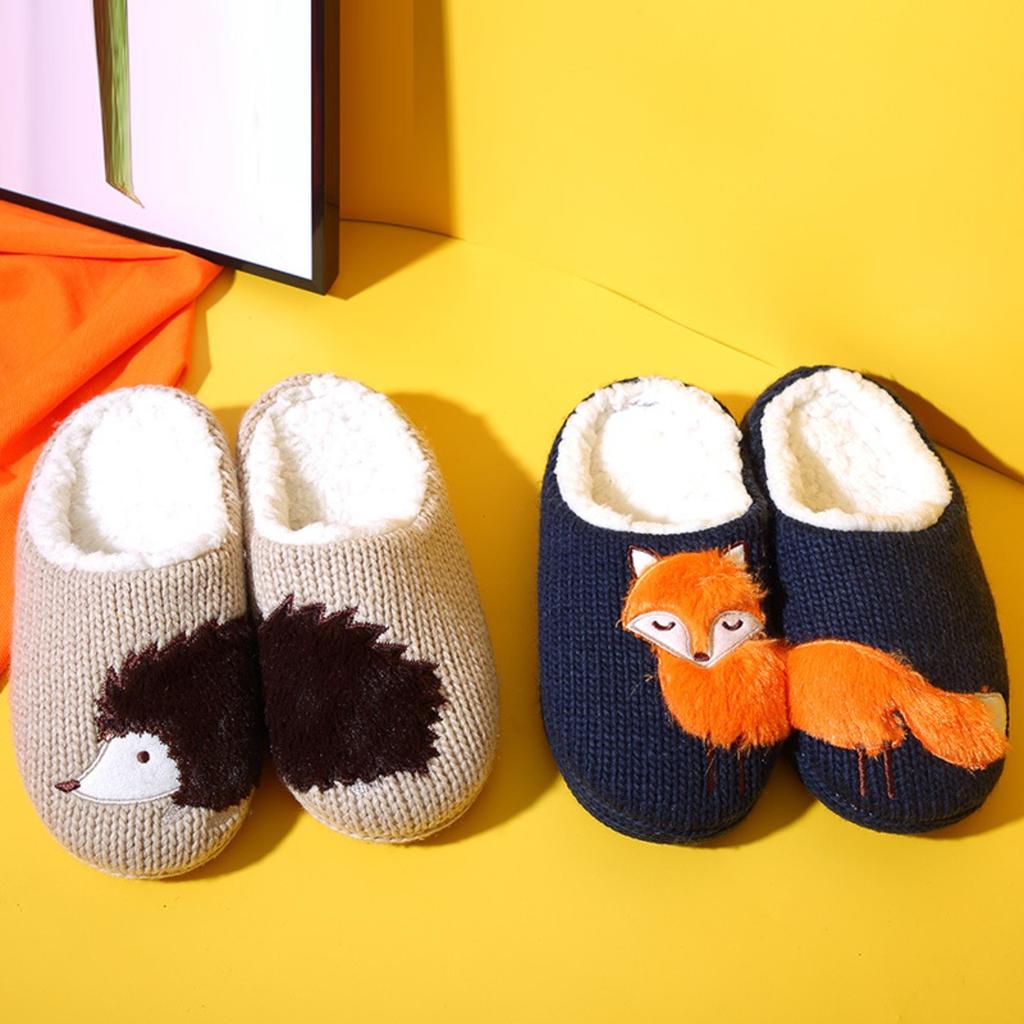 Cartoon Slippers, Couple Slippers, Cotton Shoes, Indoor Slippers, Thermal Slippers, Cotton Slippers