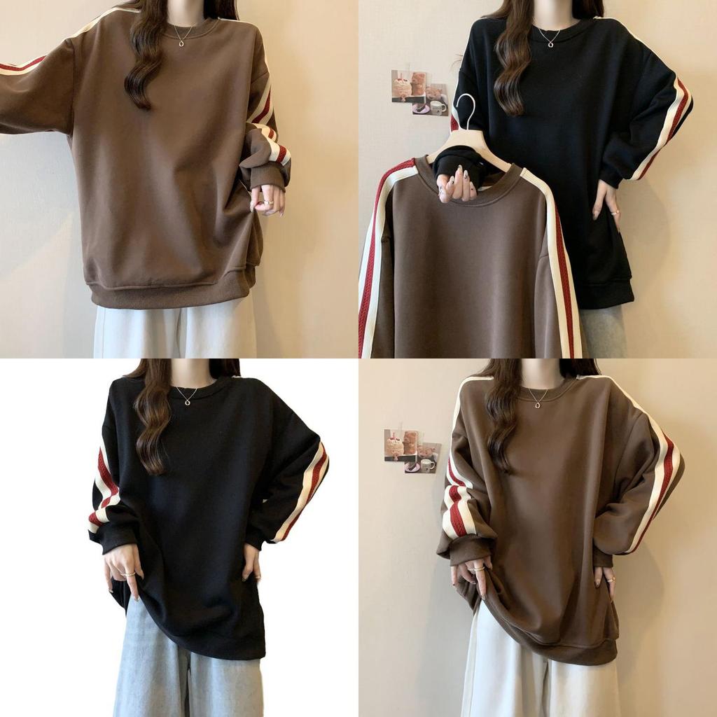 Relaxed Fit Polyester T Shirt For Women With Warm Fleece Lining For Casual Daily Wear
