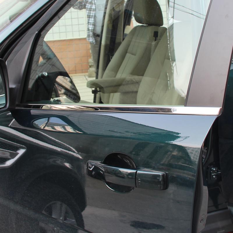 For Land Rover Freelander 2 2008-2015 Stainless Steel Car Window Decorative Strip Sticker Car Exterior Accessories