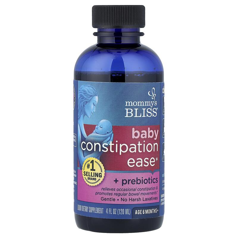 Ułatwienie zaparć u niemowląt + Prebiotyki, Wiek 6 miesięcy+, 4 fl oz (120 ml)