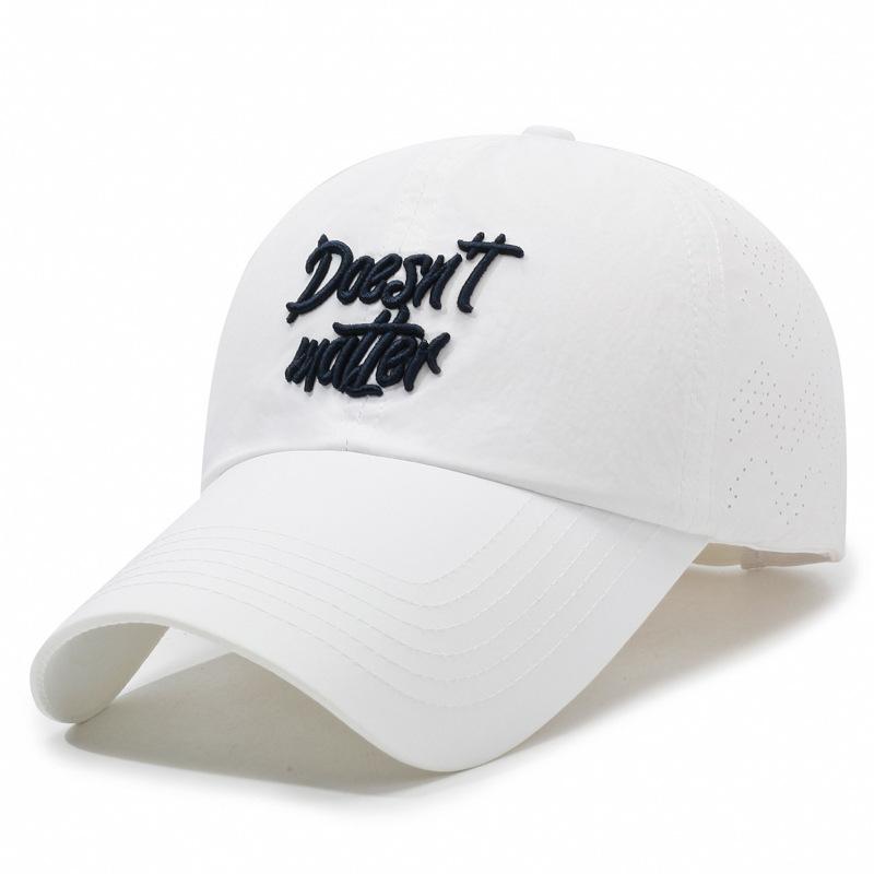 Summer Sunshade Sunscreen Cap Men Women Outdoor Sports Lightweight Quick-Drying Breathable Baseball Cap