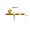 AR-130 Multi-Caliber Airbrush Set for Wall, Furniture, Cake, and Nail Art Painting and Repair