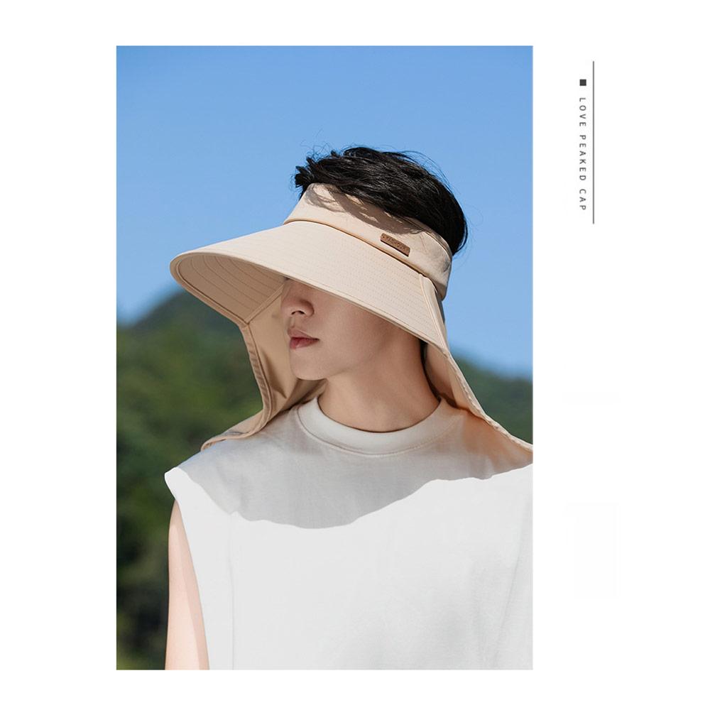 Large Brim Adult Hats Neck Protection Sunscreen Cap New Sun Hats  Mountain Climbing