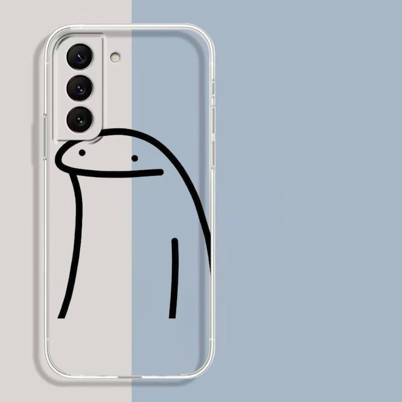 

Симпатичный чехол для телефона с забавными картинками для Samsung Galaxy S10 S10e S8 S9 Plus S7 A70 Edge Note10, прозрачный чехол A51