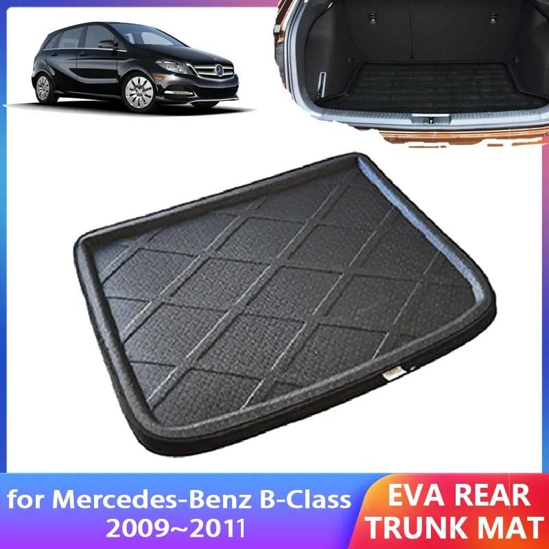 

Коврик для багажника Mercedes Benz B Class W245 B200 200 B160 B180 180 170 2009~2011 2010 Аксессуары Напольный лоток Водонепроницаемый Подкладка Коврик