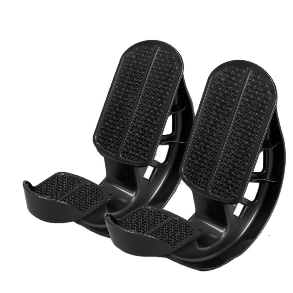 

Large Load Bearing Calf Stretching Wheel Massage Function Foot Rocker Board Home Workout Black